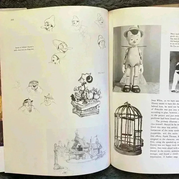 Vintage The Art of Walt Disney by Christopher  Finch
Hardcover Abrams - Picture 9 of 16